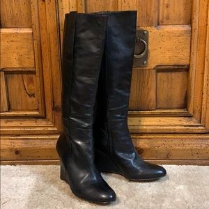 Nine West tall leather boots